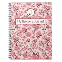 Recovery Journal Roze Roses Notitieboek