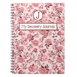 Recovery Journal Roze Roses Notitieboek