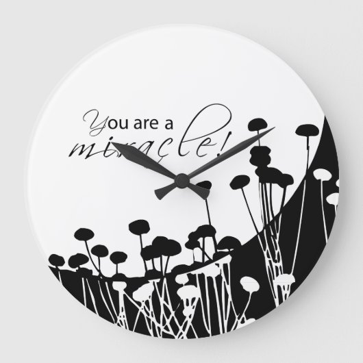 Recovery Miracle, Black and White Grote Klok (Voorkant)