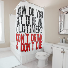 Recovery Old Timer Joke Douchegordijn