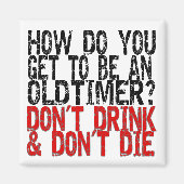 Recovery Old Timer Joke Magneet (Voorkant)