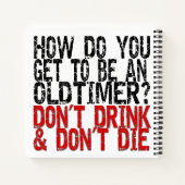 Recovery Old Timer Joke Notitieboek (Achterkant)