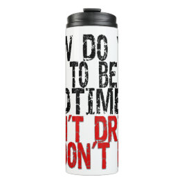 Recovery Old Timer Joke Thermosbeker