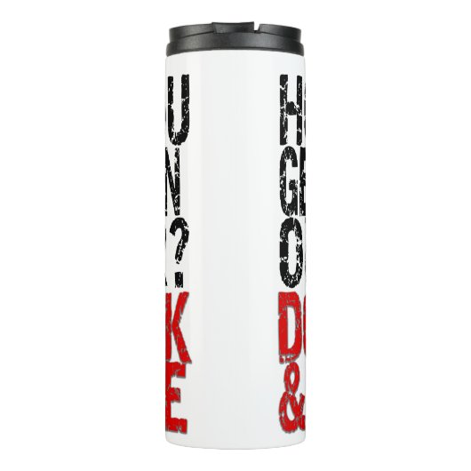 Recovery Old Timer Joke Thermosbeker (Achterkant)