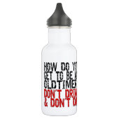 Recovery Old Timer Joke Waterfles (Links)