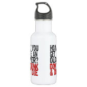 Recovery Old Timer Joke Waterfles (Achterkant)