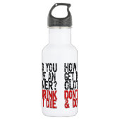 Recovery Old Timer Joke Waterfles (Voorkant)