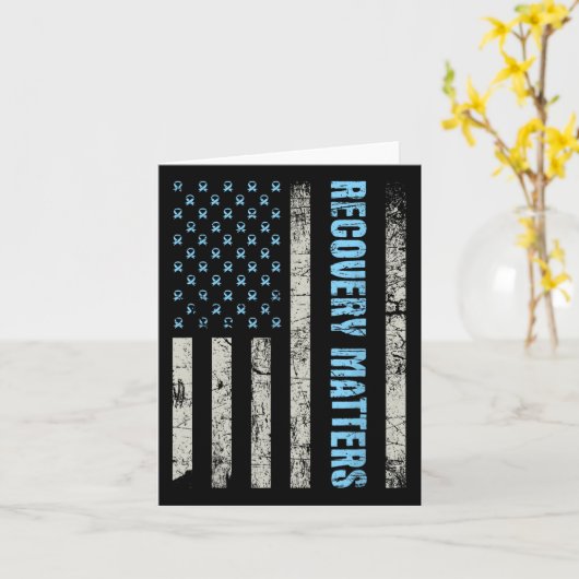 Recovery S - Sobriety Jubileum Sober Aa Na Kaart (Gele Bloem)