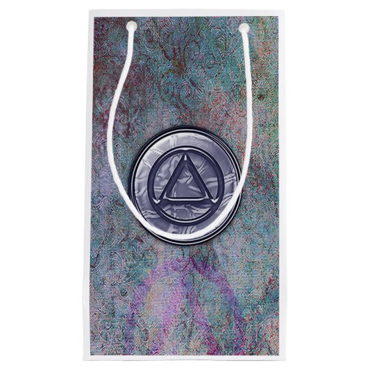 Recovery Sobriety Sober Gift Bag Klein Cadeauzakje (Voorkant)