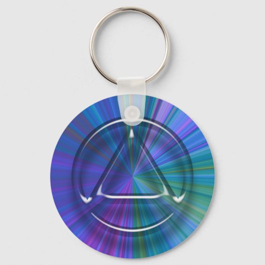 Recovery Sobriety Sober Sleutelhanger (Voorkant)