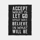 Recovery To Sobriety Aa Alcoholics Na Narcotics Mo Fleece Deken (Voorkant)