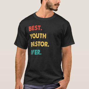 Recreatie beste jeugdpastor Ev T-shirt