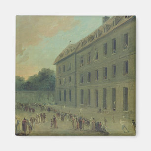 Recreatie in de gevangenis van Saint-Lazare Magneet