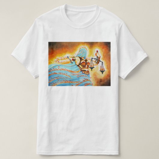 Recreatie van de Rechtvaardigheid van MtG de T-shirt (Design voorkant)