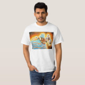 Recreatie van de Rechtvaardigheid van MtG de T-shirt (Voorkant volledig)
