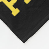 Recreatief plutonium gelegaliseerd fleece deken (Hoek)