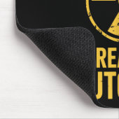 Recreatief plutonium gelegaliseerd muismat (Hoek)