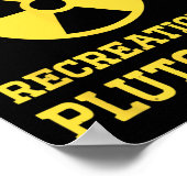 Recreatief plutonium gelegaliseerd poster (Hoek)