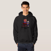 Recreatietherapeut-assistent Oom Sam Hoed Ste Hoodie (Voorkant volledig)