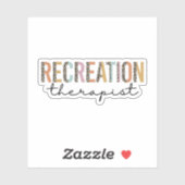 Recreatietherapie Gift, Recreatietherapie Sticker (Vel)
