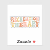 Recreatietherapie, Recreatietherapie Gift Sticker (Vel)