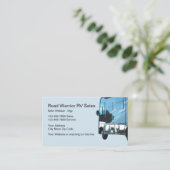 Recreatievoertuigen Visitekaartje (Staand voorkant)