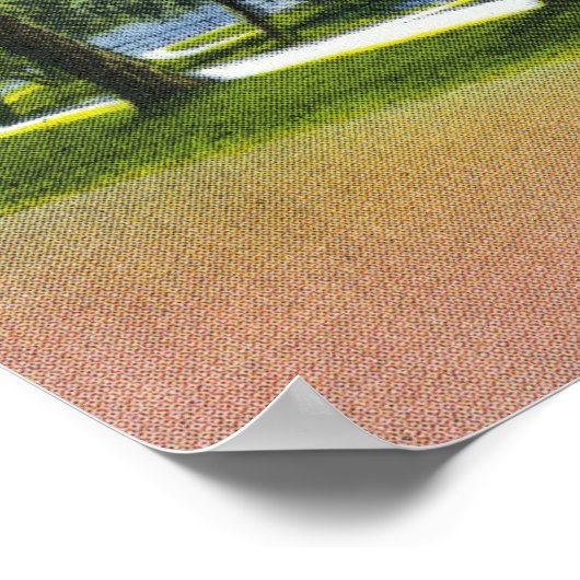 Recreation Bldg & Boathouse Poster (Hoek)