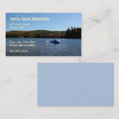 Recreational Kayaking Visitekaartje (Voorkant / Achterkant)