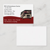 Recreational Motorhomes Sales And Service Visitekaartje (Voorkant / Achterkant)