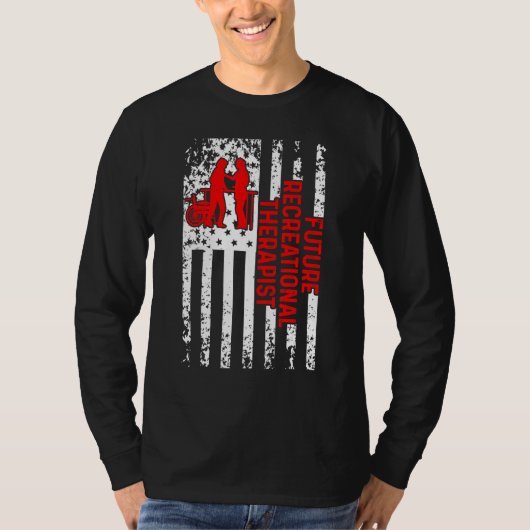 Recreationale therapeutische reactietherapie Rt. 3 T-shirt (Voorkant)
