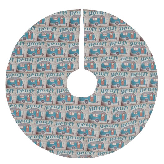 **RECREATIONEEL VOERTUIG** KERSTBOOM ROK (Voorkant)