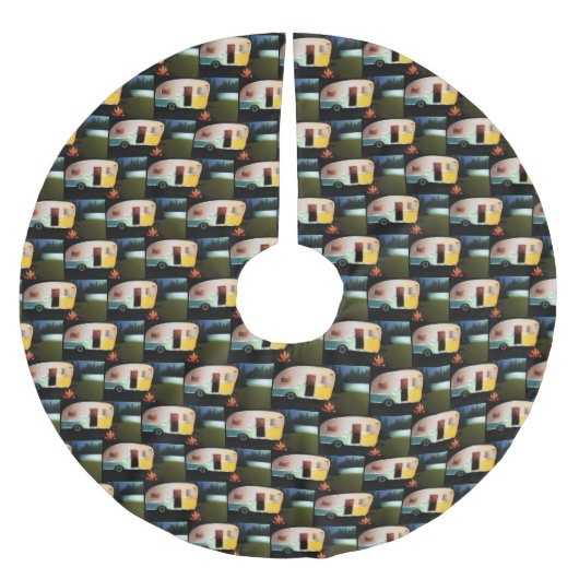 **RECREATIONEEL VOERTUIG** KERSTBOOM ROK (Voorkant)