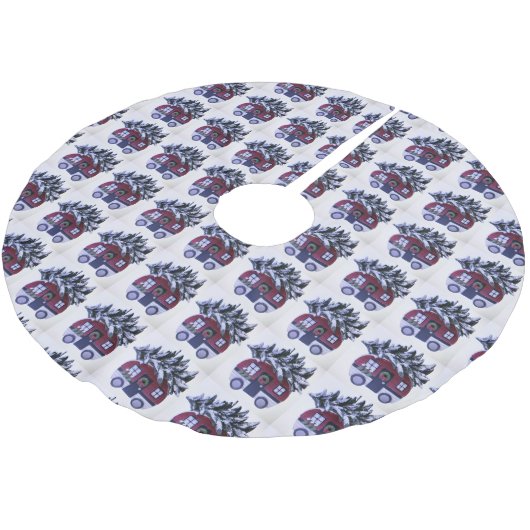 **RECREATIONEEL VOERTUIG** KERSTBOOM ROK (Gekanteld)