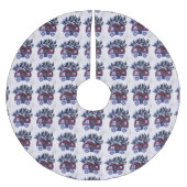 **RECREATIONEEL VOERTUIG** KERSTBOOM ROK (Voorkant)