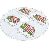 **RECREATIONEEL VOERTUIG * * TREKKEN KERSTBOOM ROK (Gekanteld)