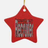 Recruiter Extraordinaire Keramisch Ornament (Achterkant)