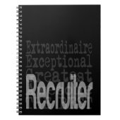 Recruiter Extraordinaire Notitieboek (Voorkant)