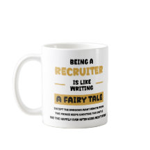 Recruiter koffiemok – Grappig cadeau voor HR & Wer
