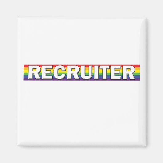 Recruiter Magneet (Voorkant)