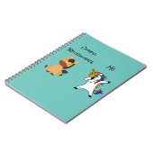 Recruiter Stbestcorn Horse Funny Notitieboek (Linkerzijde)