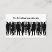 Recruiter Visitekaartjes van het uitzendbureau (Voorkant)