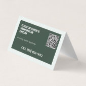 Recruitment Visitekaartjes met aangepaste QR (Achterkant)