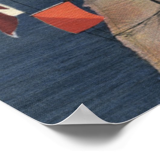 Recruits Learning Semaphore Signaling - US Navy Poster (Hoek)