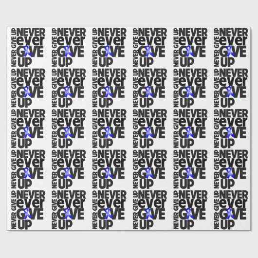 Rectale kanker geeft nooit op cadeaupapier (Vlak)