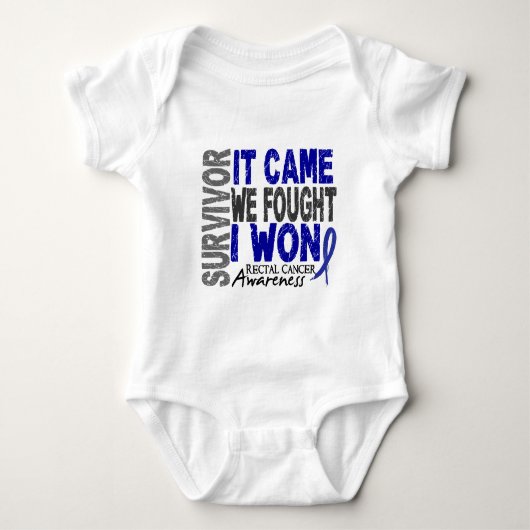 Rectale kanker overlevende dat we vonden dat ik wo t-shirt (Voorkant)