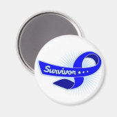 Rectale kanker Survivor Magneet (Voorkant / Achterkant)