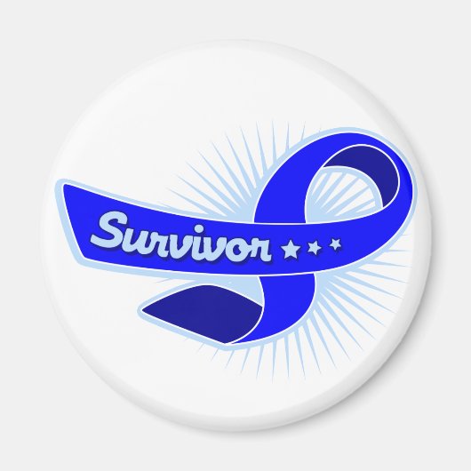 Rectale kanker Survivor Magneet (Voorkant)