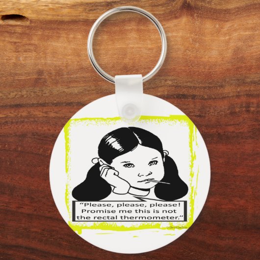 RECTALE THERMOMETER SLEUTELHANGER (Voorkant)