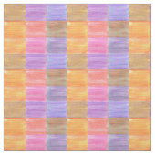 Rectangle Blends Oranje roze Paarse stof (Swatch)