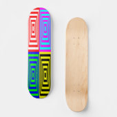 Rectangle Crazy Skateboard (Voorkant)